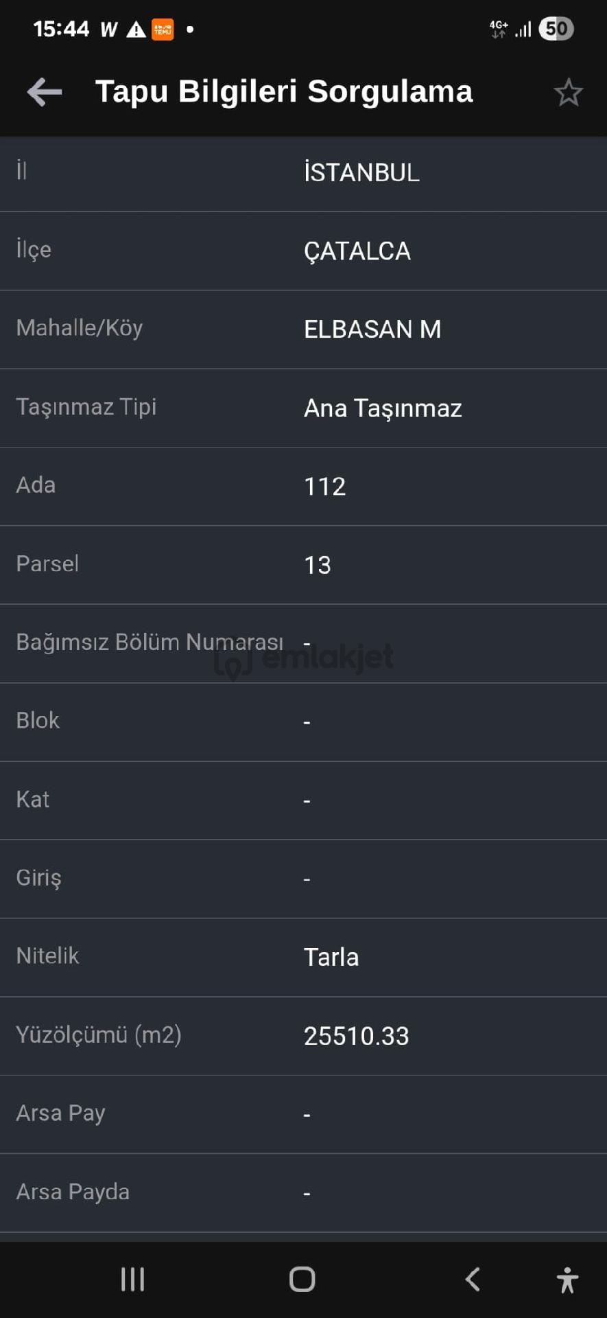 Elbasanda Sahibinden Satılık