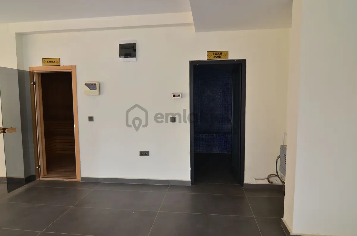 Alanya Mahmutlarda Deniz Manzaralı 1+1 Satılık Daire - 5