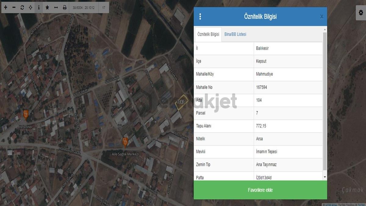 Balıkesir Kepsut Mahmudiye De Satılık İki Kat İmarlı Arsa - 12