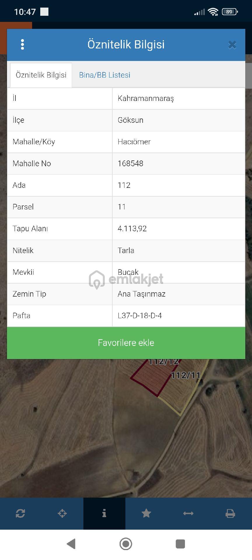 Hacıömer Mahallesinde Satılık Tarla - 3