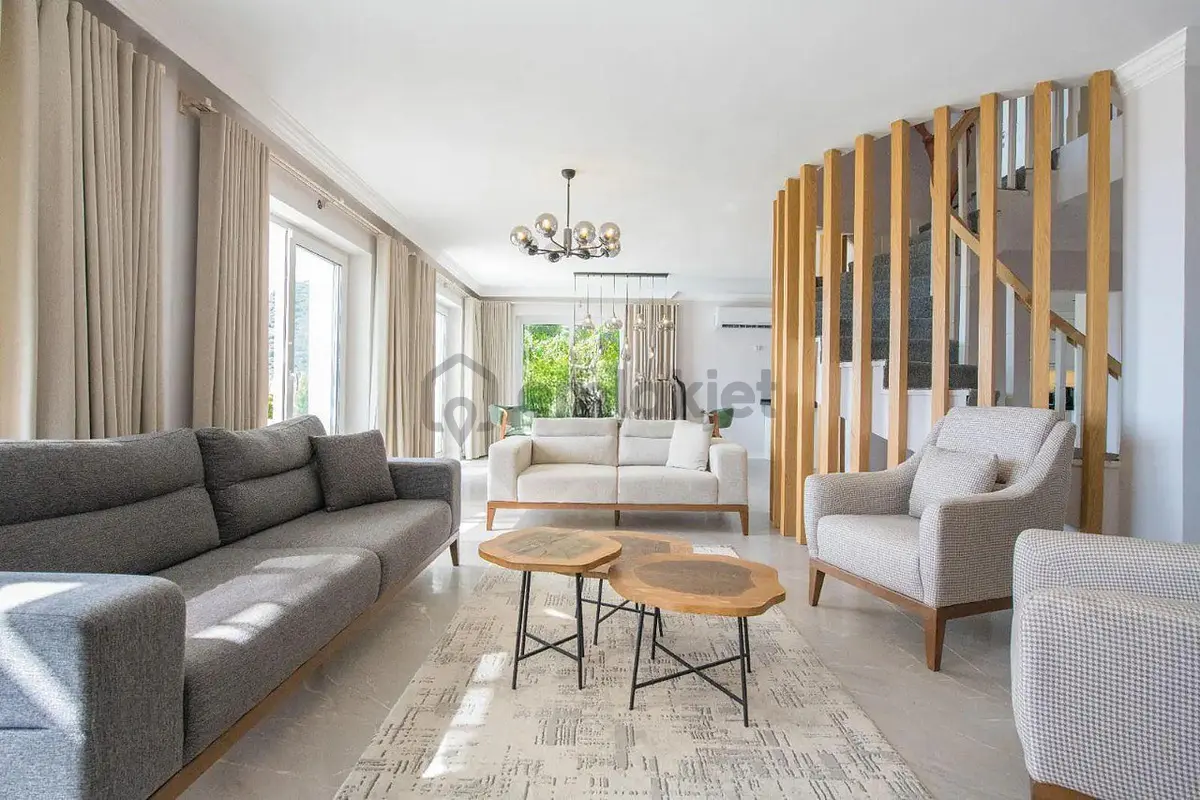 Kaş Kalkan’da Denize Sıfır Full Eşyalı Lüks Villa - 9