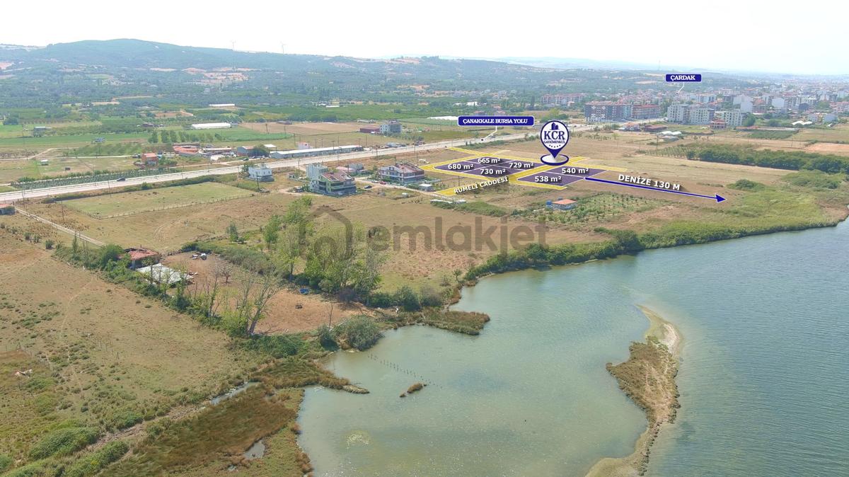 Çanakkale Lapseki'de Denize 150 Metre Satılık Arsalar - 27