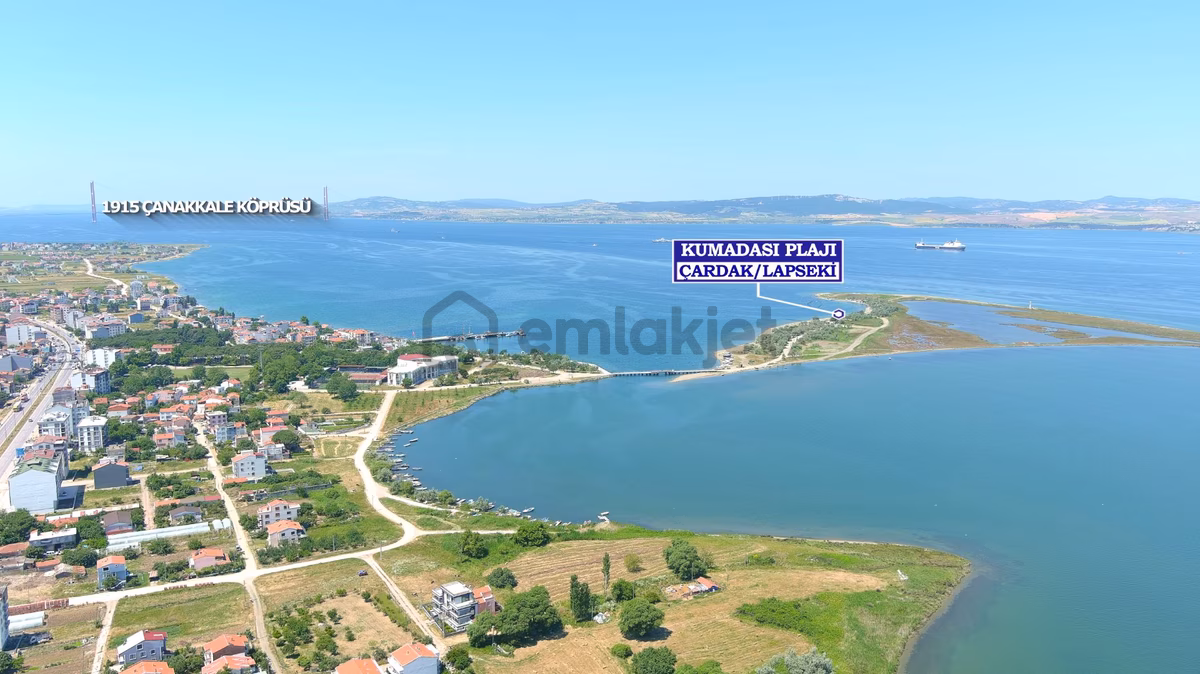 Çanakkale Lapseki'de Denize 150 Metre Satılık Arsalar - 6