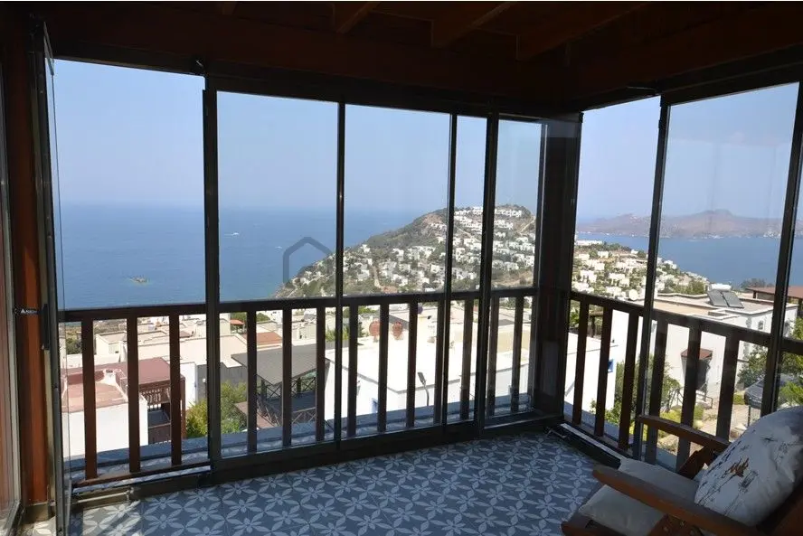 Bodrum Geriş Yeni Semakent Sitesinde 2+1 + Deniz - 10