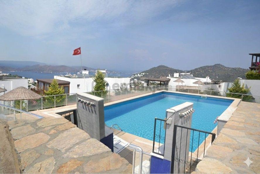 Bodrum Geriş Yeni Semakent Sitesinde 2+1 + Deniz - 35