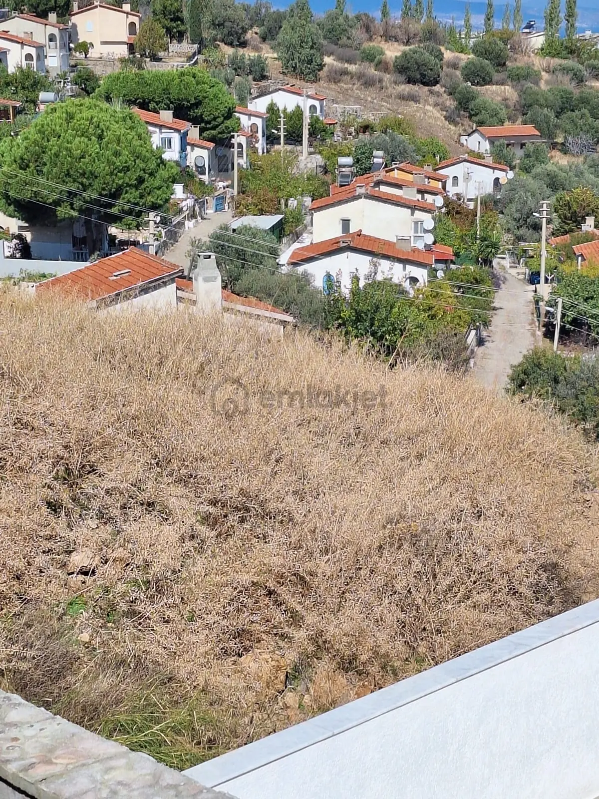 Yenifoça Da Satılık Full Deniz Manzaralı İmarlı Tek Arsa - 9