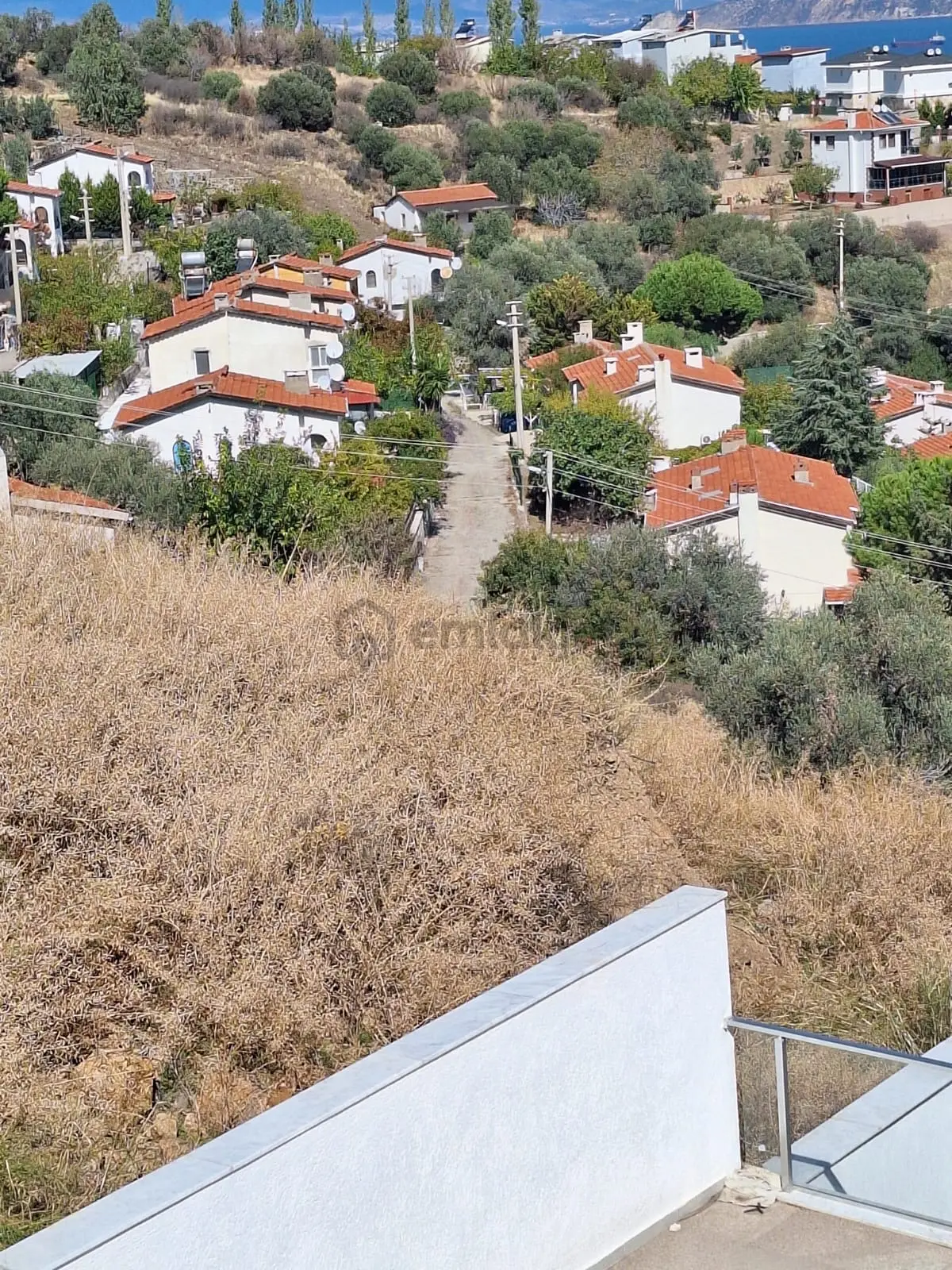 Yenifoça Da Satılık Full Deniz Manzaralı İmarlı Tek Arsa - 8