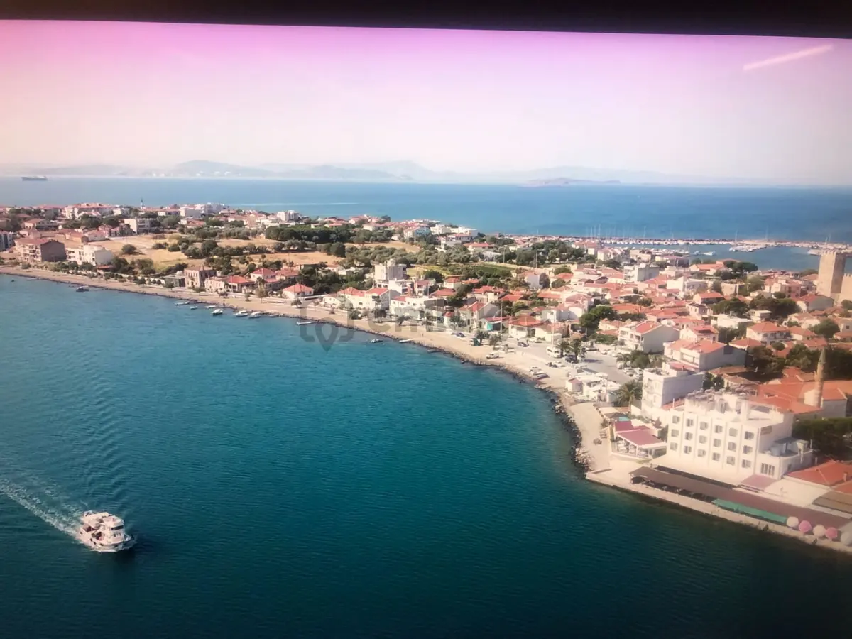 Çandarlı Denize Yakın, Villa İmarlı Manzaralı 2 Adet Arsa - 20