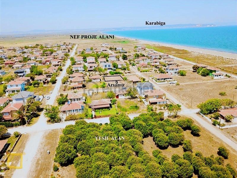 Denizatı Sitesinde Villa İmarlı Satılık Arsa - 5