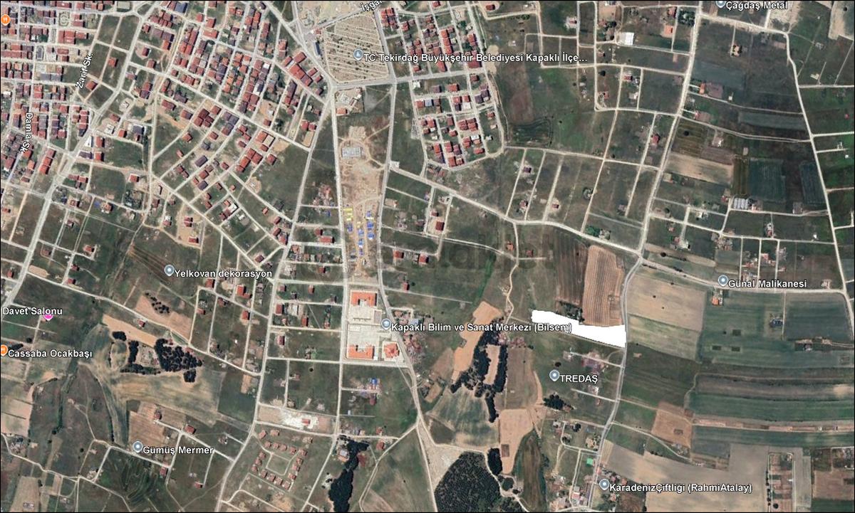 Tekirdağ / Kapaklı Merkezde Satılık Arsa - 7