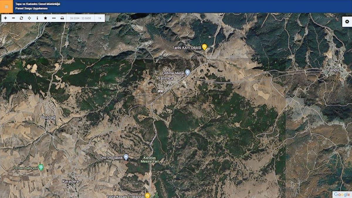 Başkan Emlaktan Satılık Yarımca Köyünde 1.540 M2 Arsa. - 21
