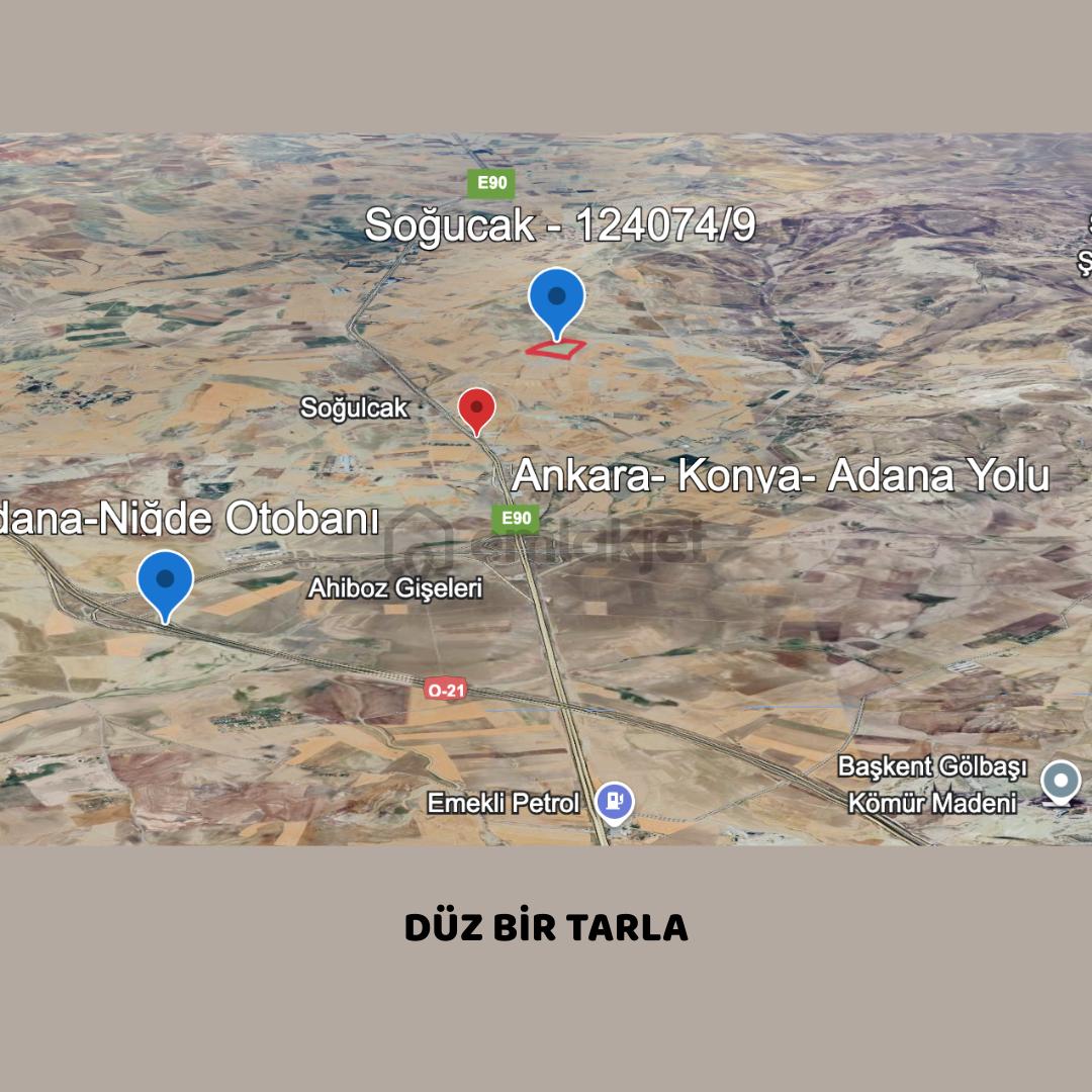 Ankara Gölbaşı'da Soğulcak'ta 1500 M2 Satılık Tarla - 5