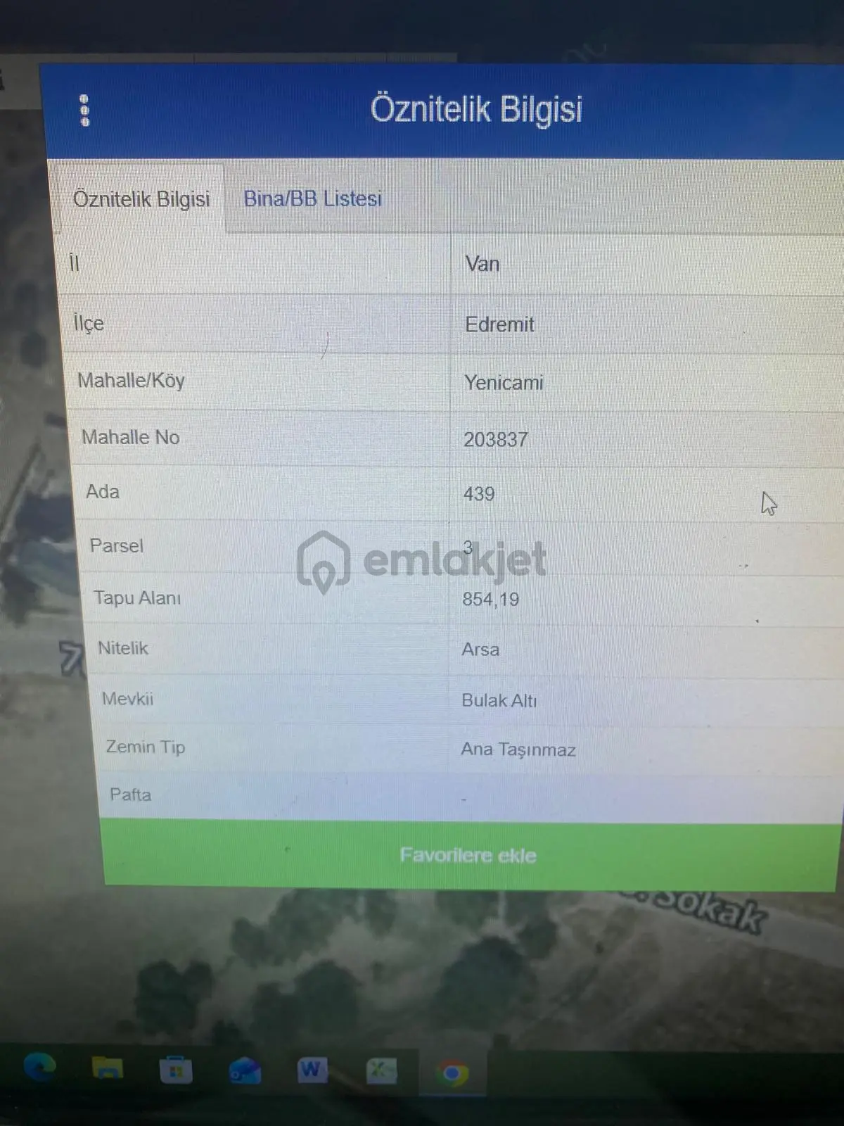 Edremit'te Yeni Cami Mahallesinde Satılık 854 M2 Arsa - 2