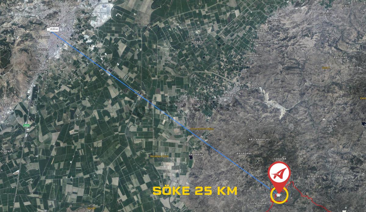 Aydın Söke Kaykıllı Satılık 4428m2 Zeytinlik - 19