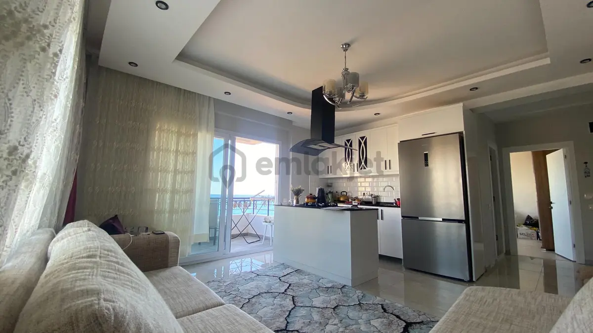 Ayaş'ta Deniz Manzaralı Satılık 2+1 Daire - 6
