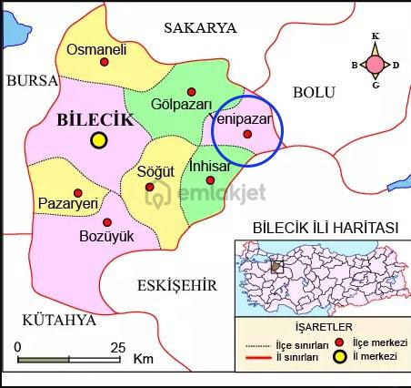 Bilecik-yenipazar-sorguncukahiler-40m2 İmarlı Arsa - 18