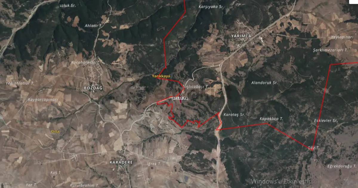 🔷 Yarımca’da Yol Kenarı 1.421 M² Satılık Tarla - 5