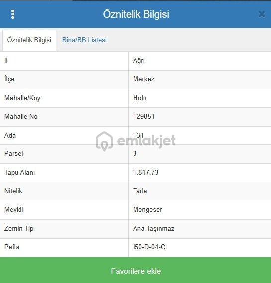 Ağrı'da Satılık Tarla - 7