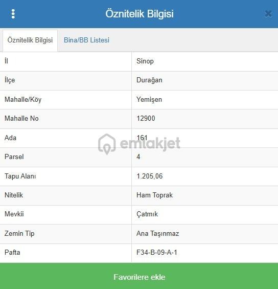 Sinop Durağan'da Satılık Arazi - 5
