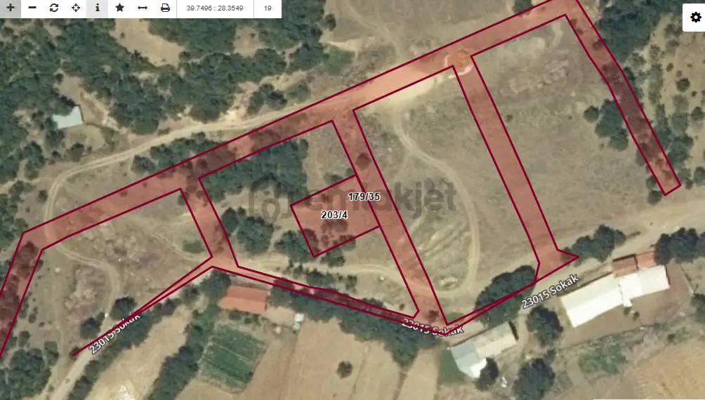 Century21 Bal Dan Kepsut Gökköy'de İmarlı Arsa - 7