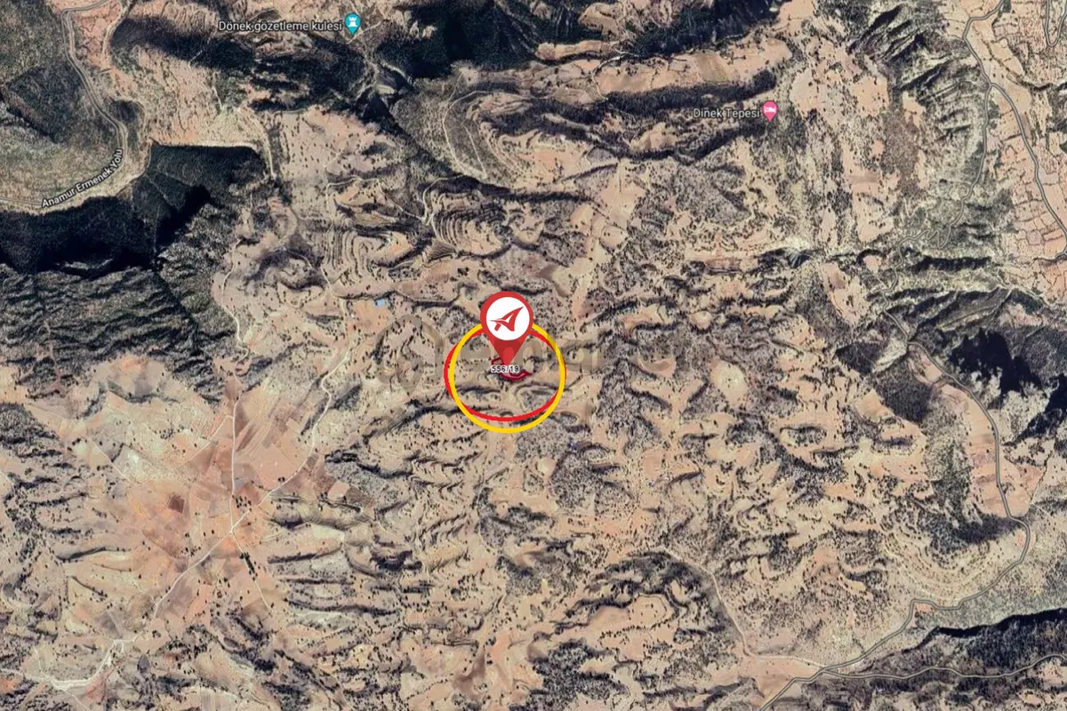Karaman Ermenek Kazancı Satılık 5519m2 Tarla - 11