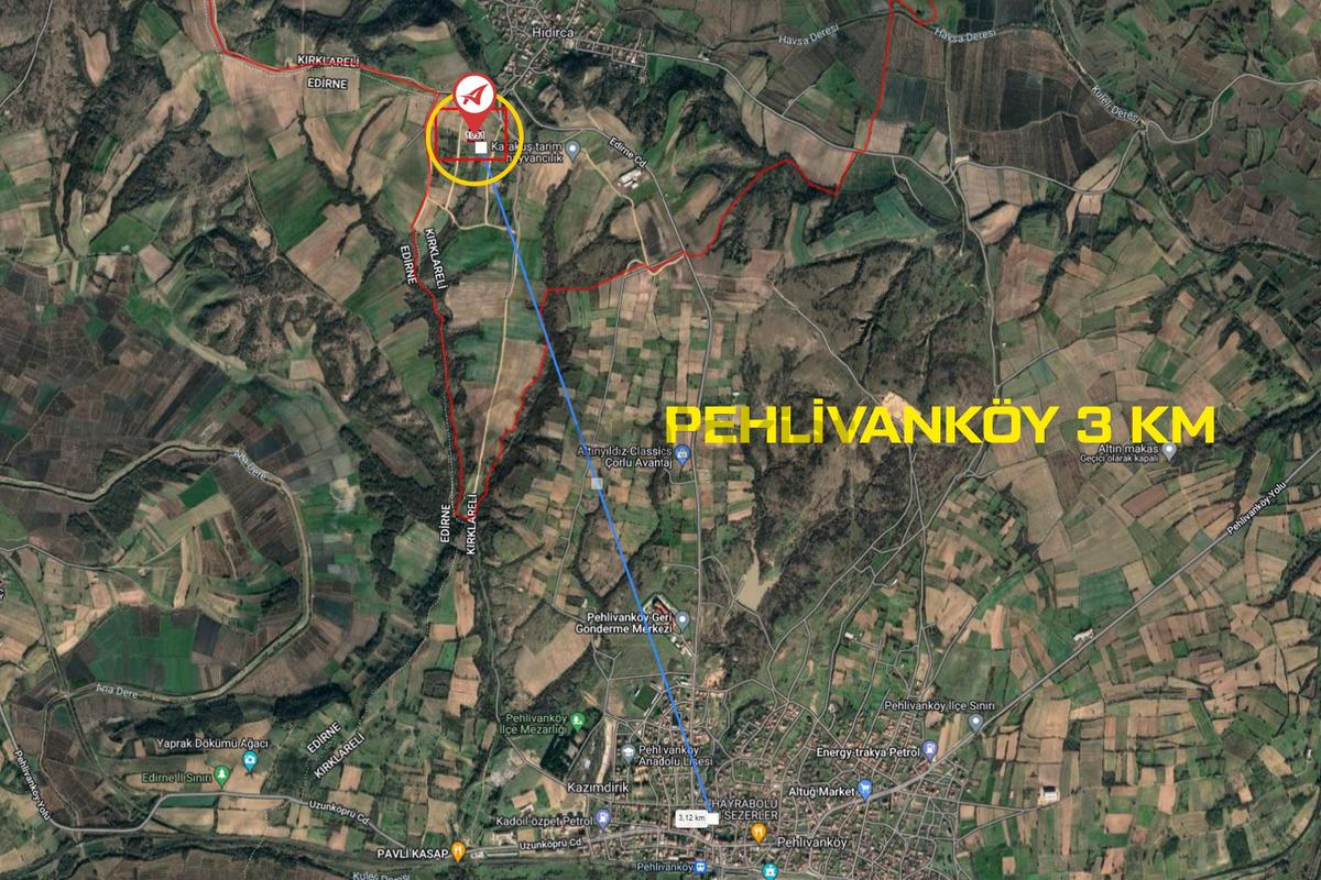 Kırklareli-pehlivanköy-hıdırca 90m2 Bahçe - 11