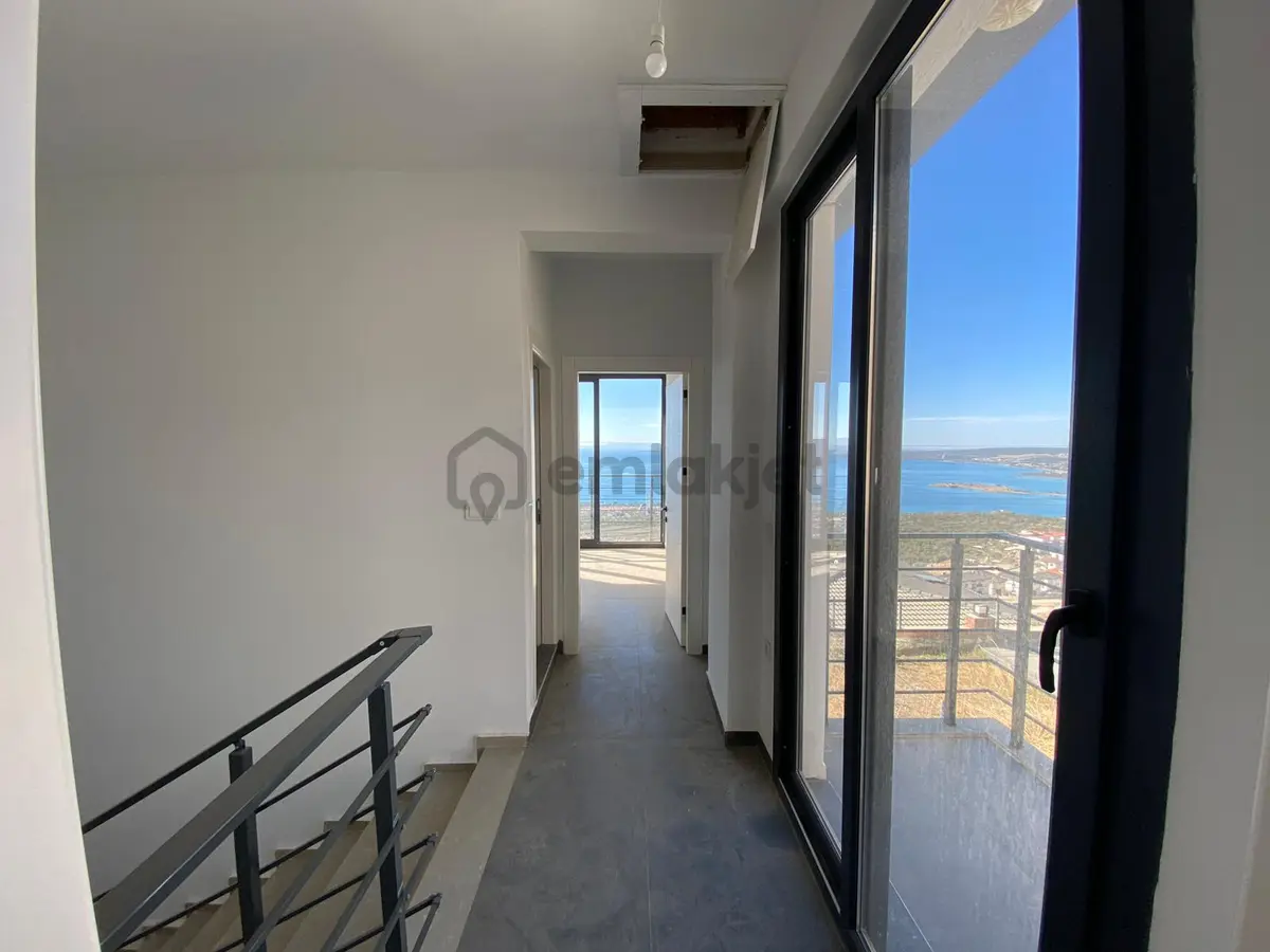 Didim Akbük'te Deniz Manzaralı Satılık Villa - 11