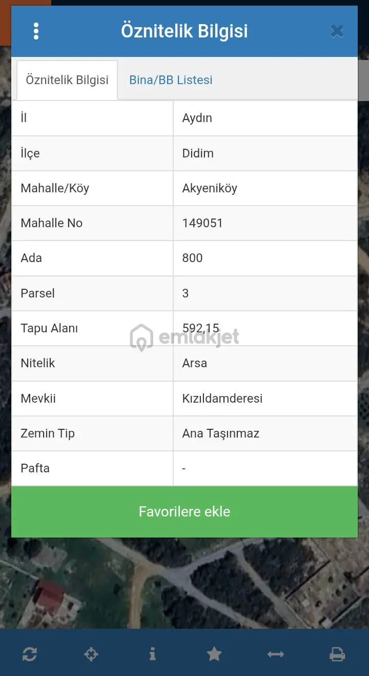 Didim Akyeniköy'de Satılık Villa Arsası - 2