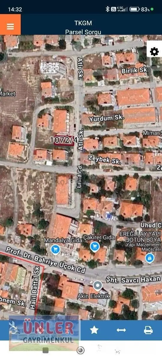 Mimarsinanda 247 Metrekare Satılık Tek Tapu Arsa.... - 14
