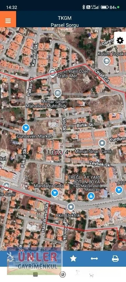 Mimarsinanda 247 Metrekare Satılık Tek Tapu Arsa.... - 12