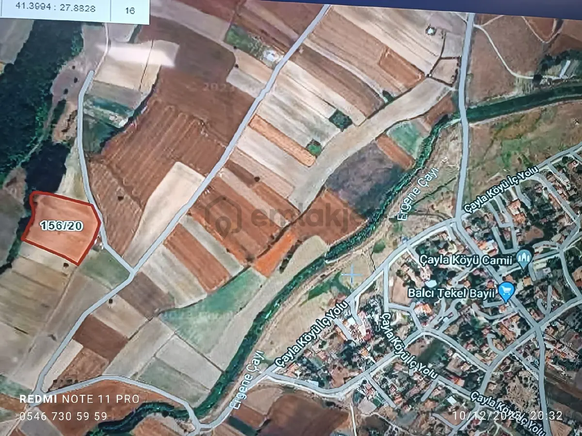 Saray Çayla Merkez'de Satılık 816 M2 Tarla - 13