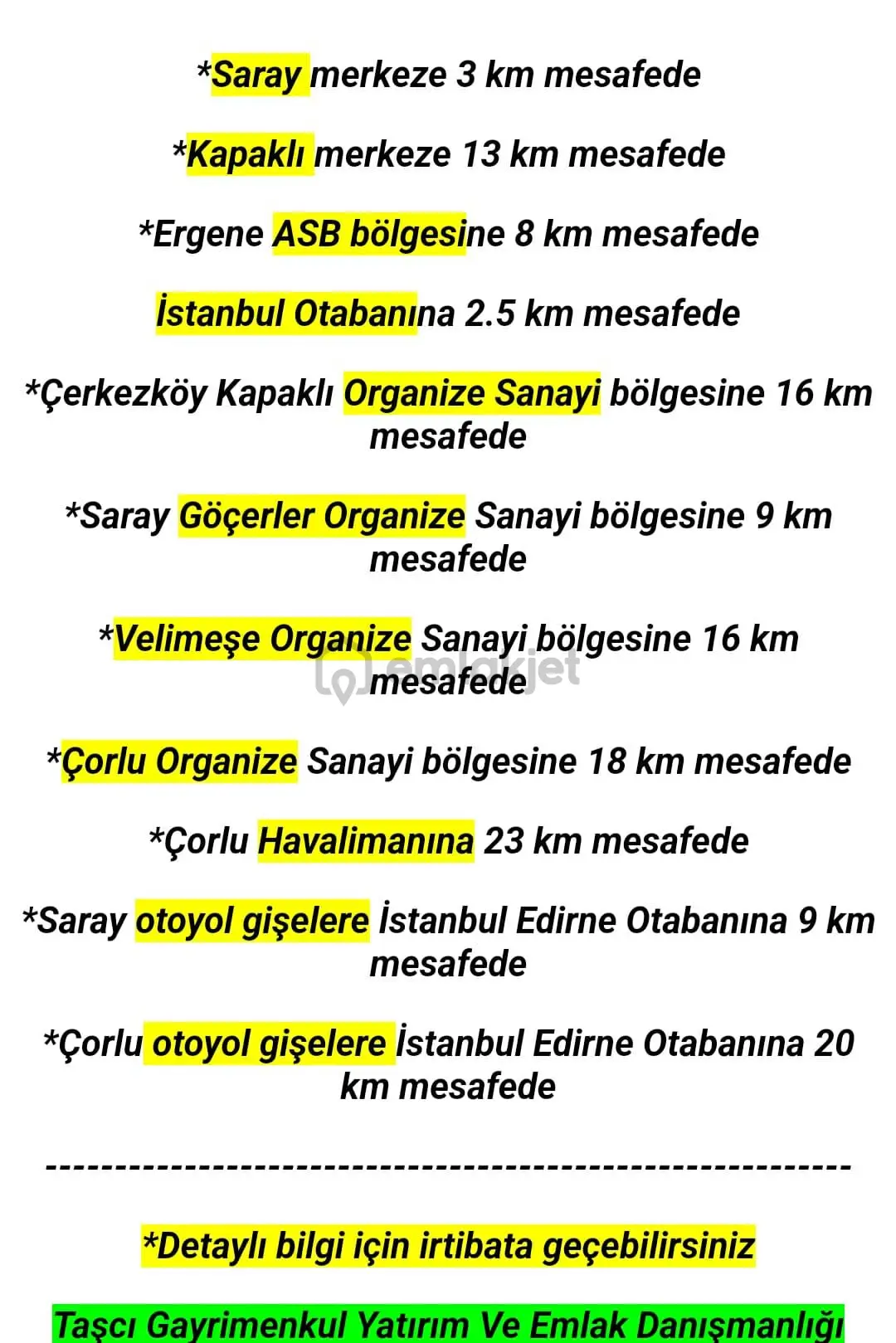 Saray Çayla Merkez'de Satılık 816 M2 Tarla - 19
