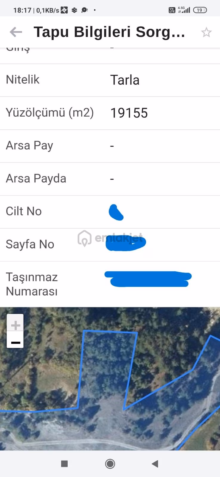 Bursa Keles Yenice Satılık 20,000m2 Tarla - 2