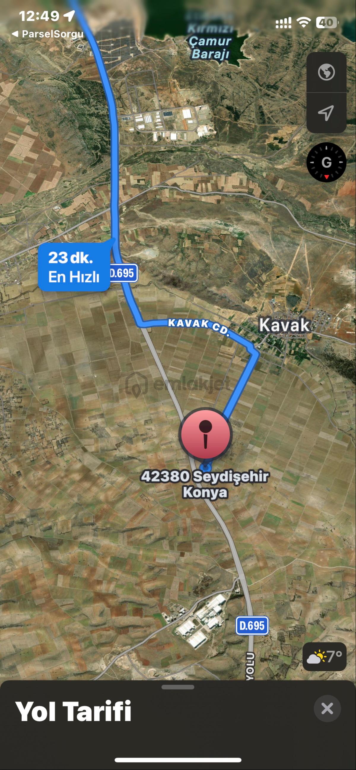 Kavak Mahallesinde Satılık Tarla Pazarlık Var - 14