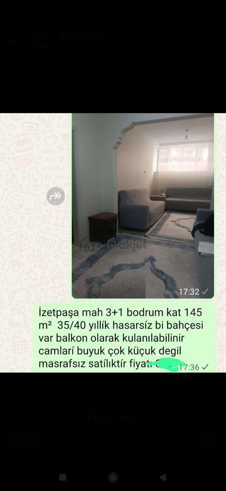 İzzetpaş Mh Sinde Satılık Bodrum Kat - 15