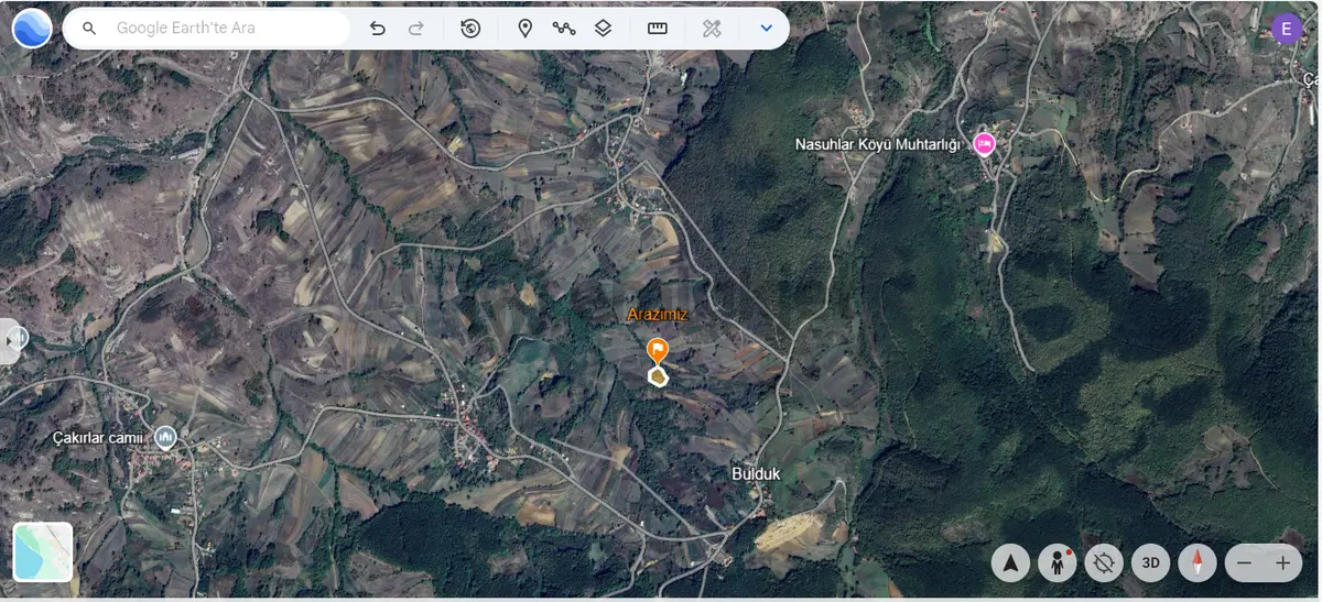 Kocaeli İzmit Bulduk'ta 3263 M2 Satılık Tarla - 5