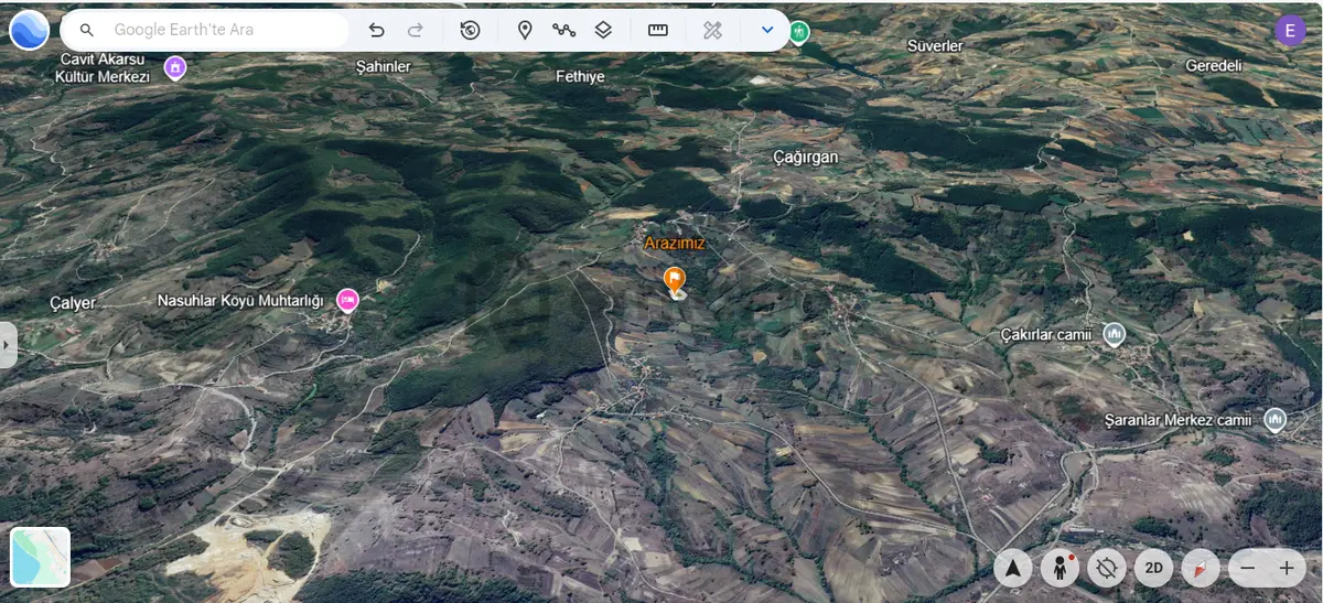 Kocaeli İzmit Bulduk'ta 3263 M2 Satılık Tarla - 6