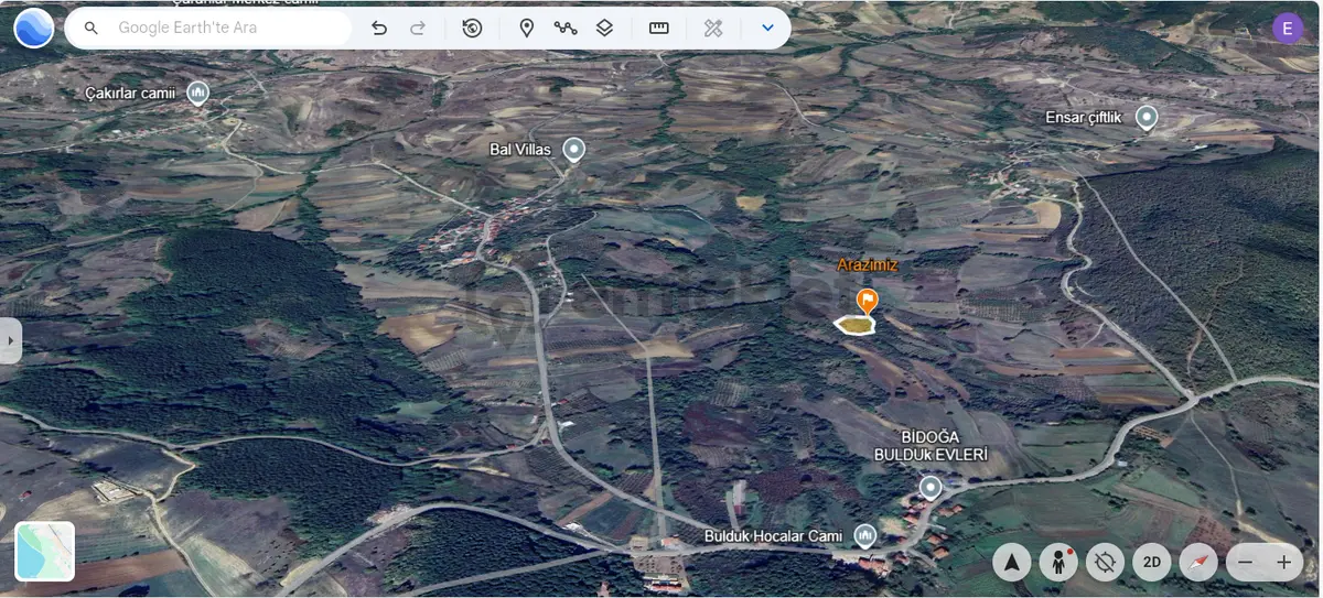 Kocaeli İzmit Bulduk'ta 3263 M2 Satılık Tarla - 8