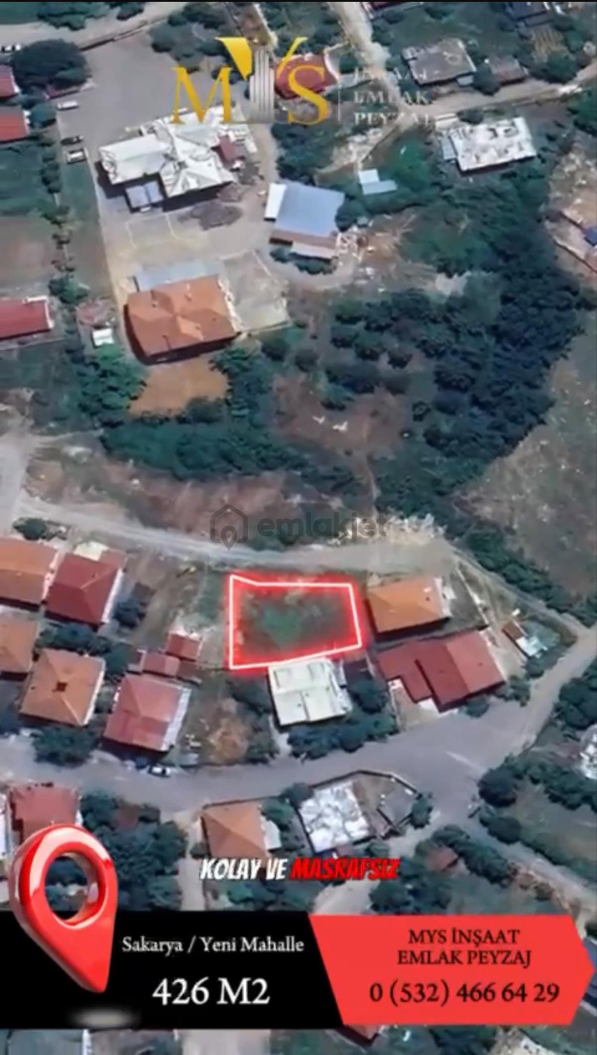 Mys İnşaat Emlaktan Kocaali Yeni Mah Satılık 427 M2 Arsa - 8