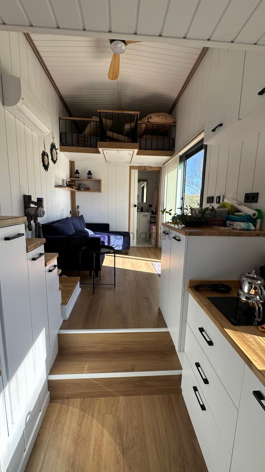 Çatalca Karamandere'de İki Parselde Harika Tiny House & Arazi - 21