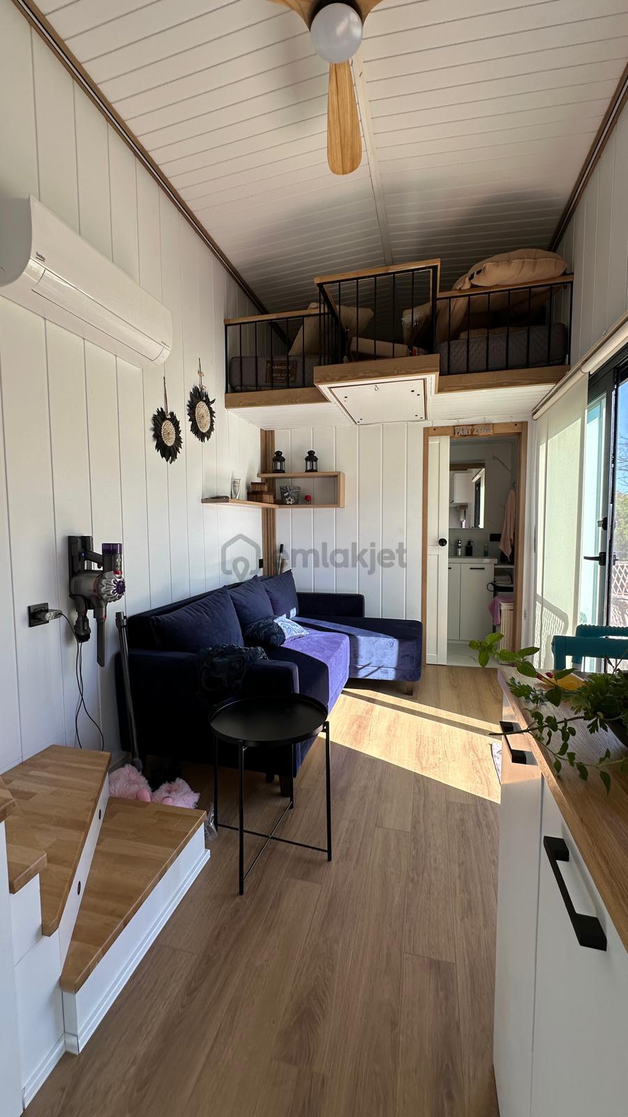 Çatalca Karamandere'de İki Parselde Harika Tiny House & Arazi - 20