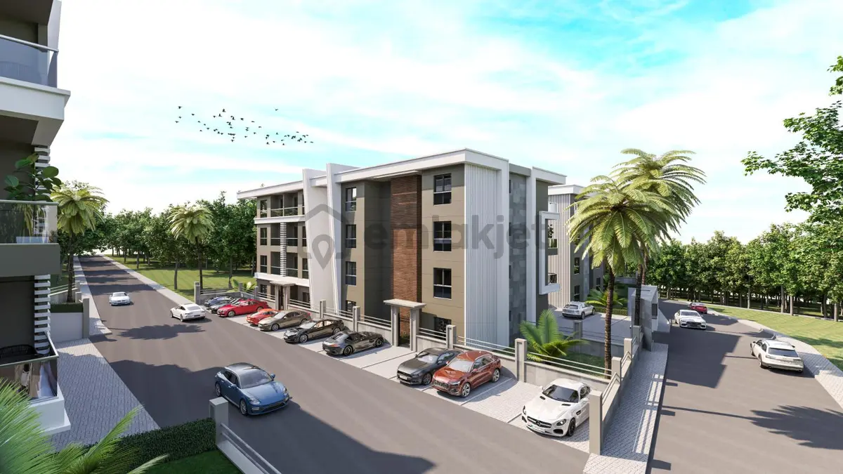 Konsept Sitede Satılık 1+1 Ve 3+1 Daireler