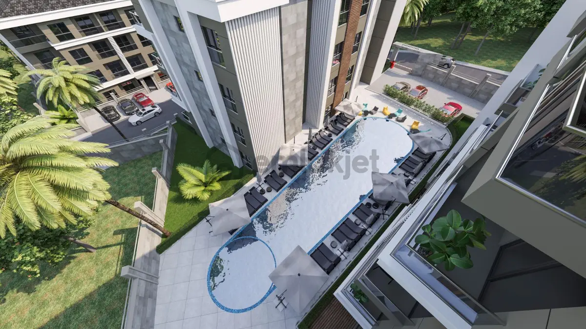 Konsept Sitede Satılık 1+1 Ve 3+1 Daireler - 14