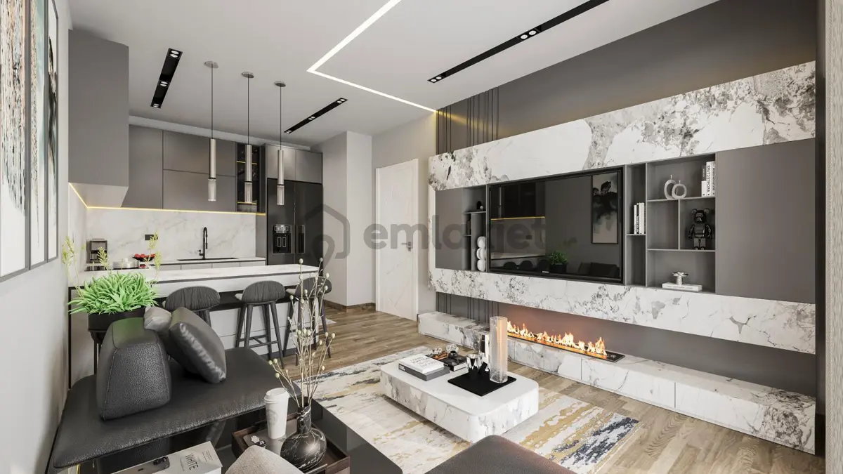 Konsept Sitede Satılık 1+1 Ve 3+1 Daireler - 23