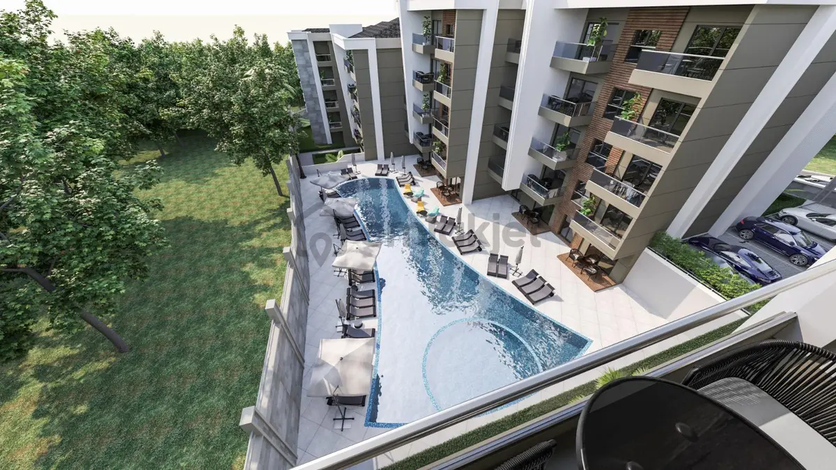Konsept Sitede Satılık 1+1 Ve 3+1 Daireler - 12
