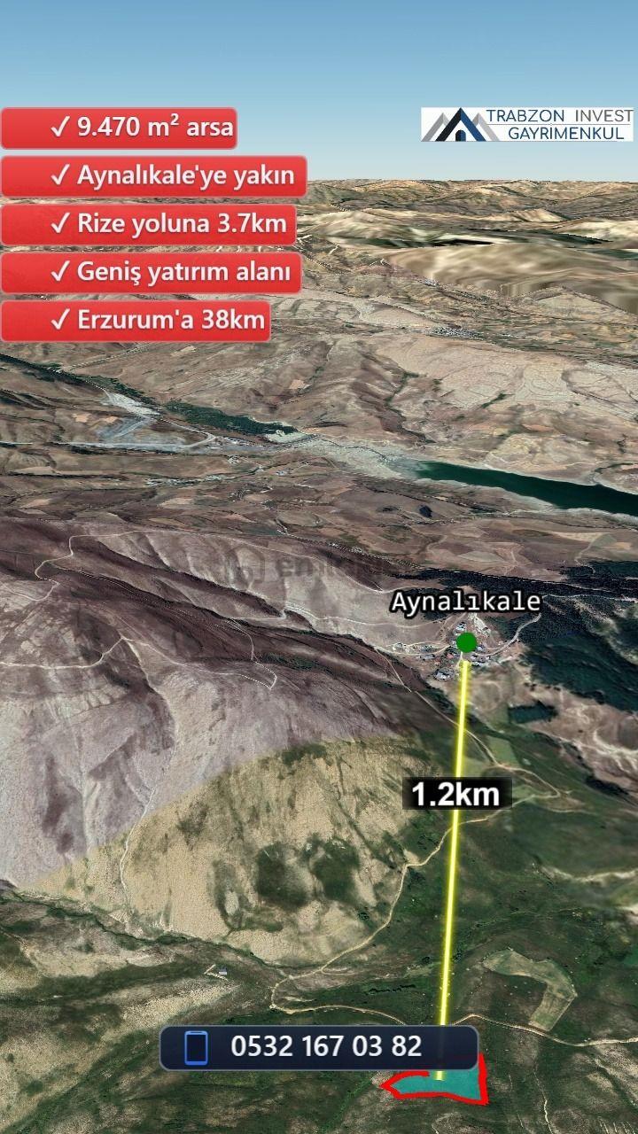 Erzurum Aziziye'ye Satılık Tarla - 27