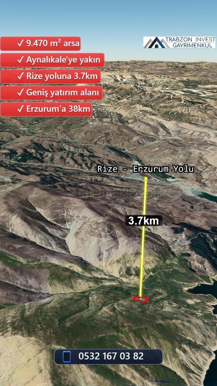 Erzurum Aziziye'ye Satılık Tarla - 26