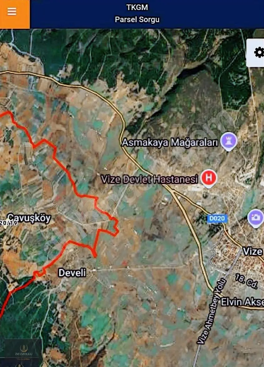 İmamoğlu Dan Vıze Çavuşköy De İmar İçinde 390m2 Arsa - 10