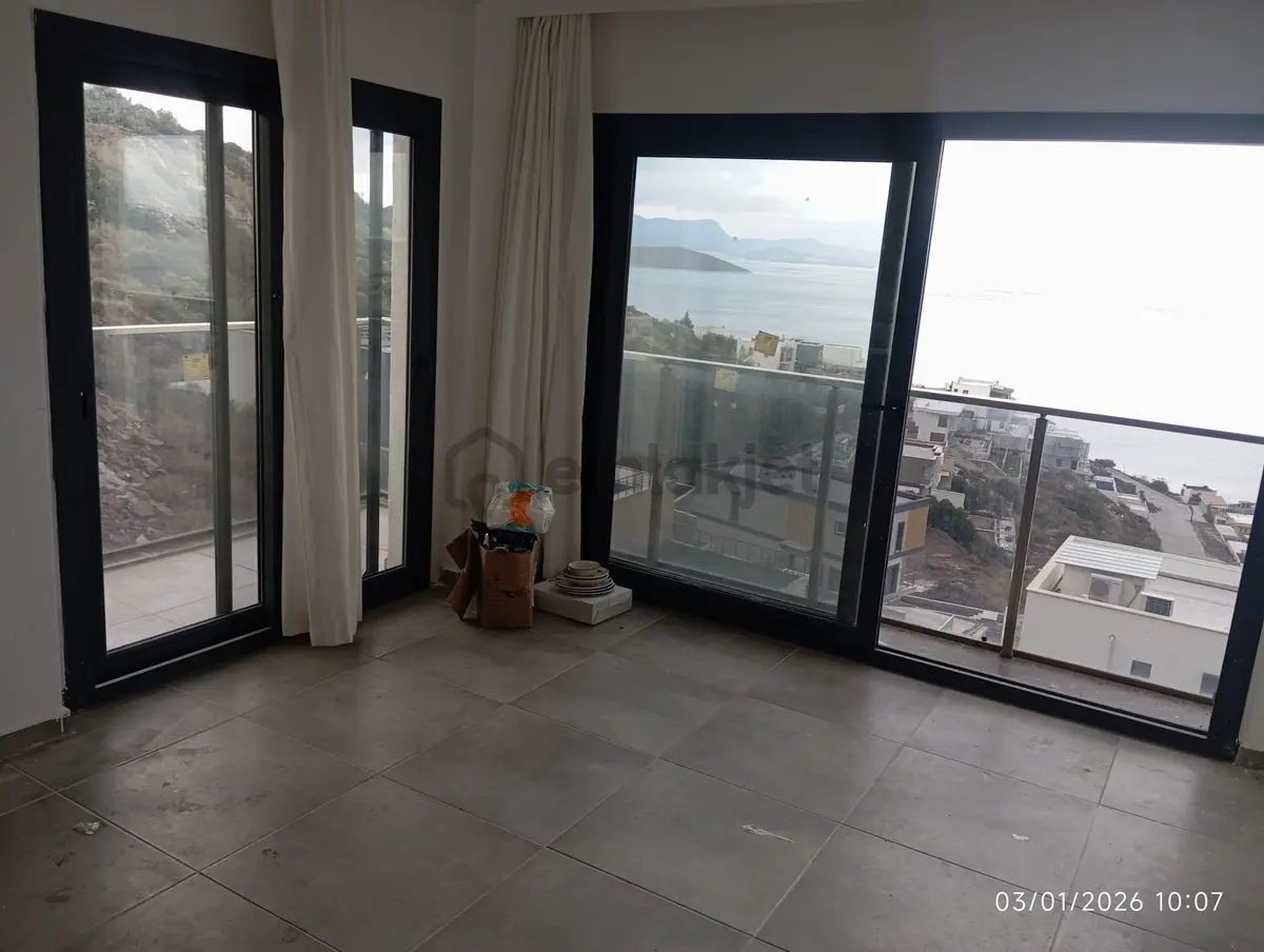 Muğla Bodrum Satılık Deniz Manzaralı 1+1 Daire - 8