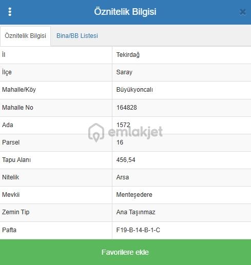 Saray B.yoncalı Satılık İmarlı İfrazlı Arsa !! - 13